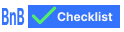 BnB Checklist